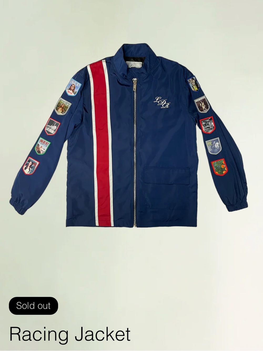 Authentic Lana Del Rey Racing Jacket